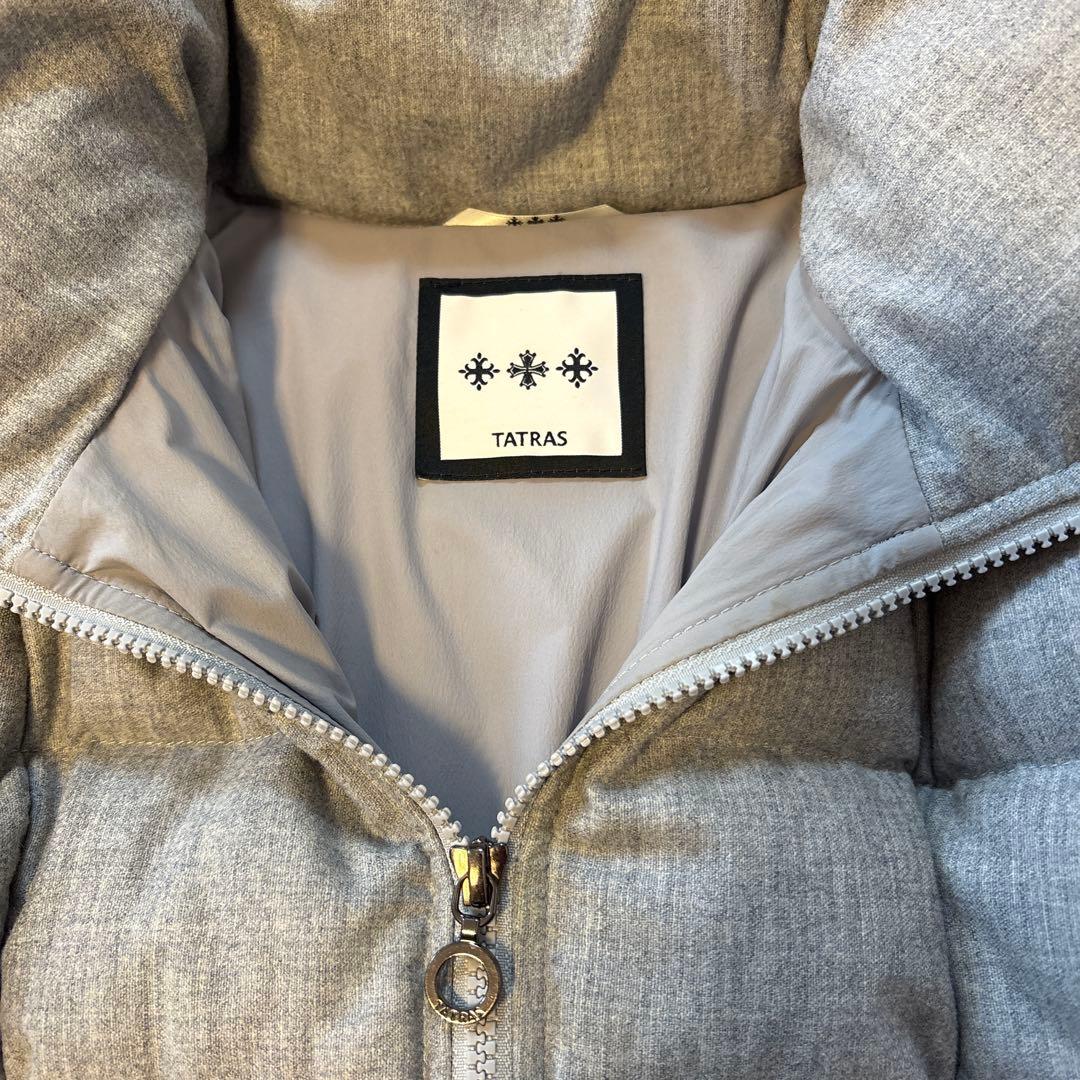 TATRAS グレー キルティングダウンジャケット