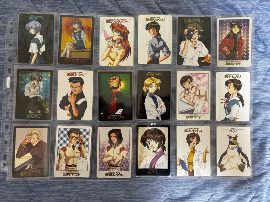 【メルカリ市値下げ】新世紀エヴァンゲリオン　カードダス　セミコンプリートセット