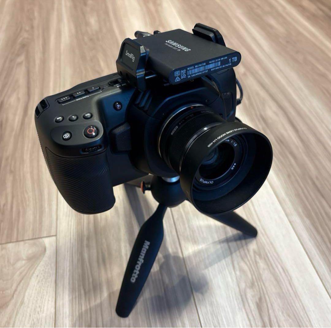 BMPCC4K レンズや周辺機器付き