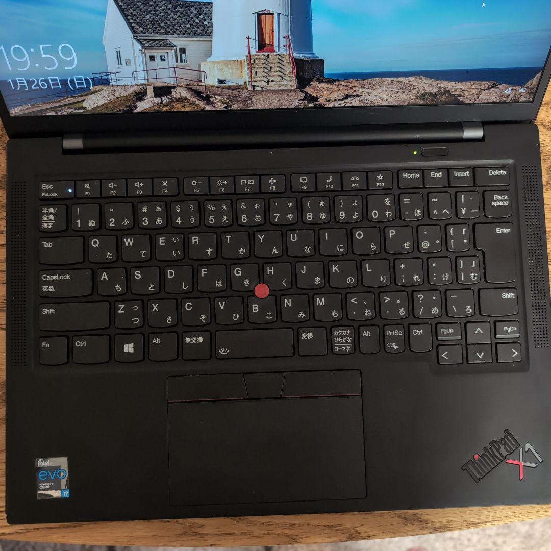 Windowsノート本体 ThinkPad X1 Carbon Gen9 core-i7 16GB 1TB