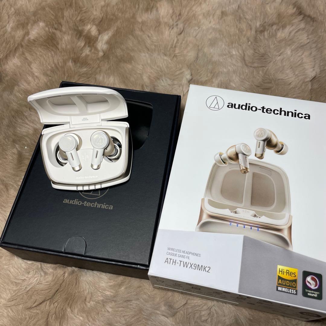 ジャンク　オーディオテクニカ ATH-TWX9MK2 WH(E)