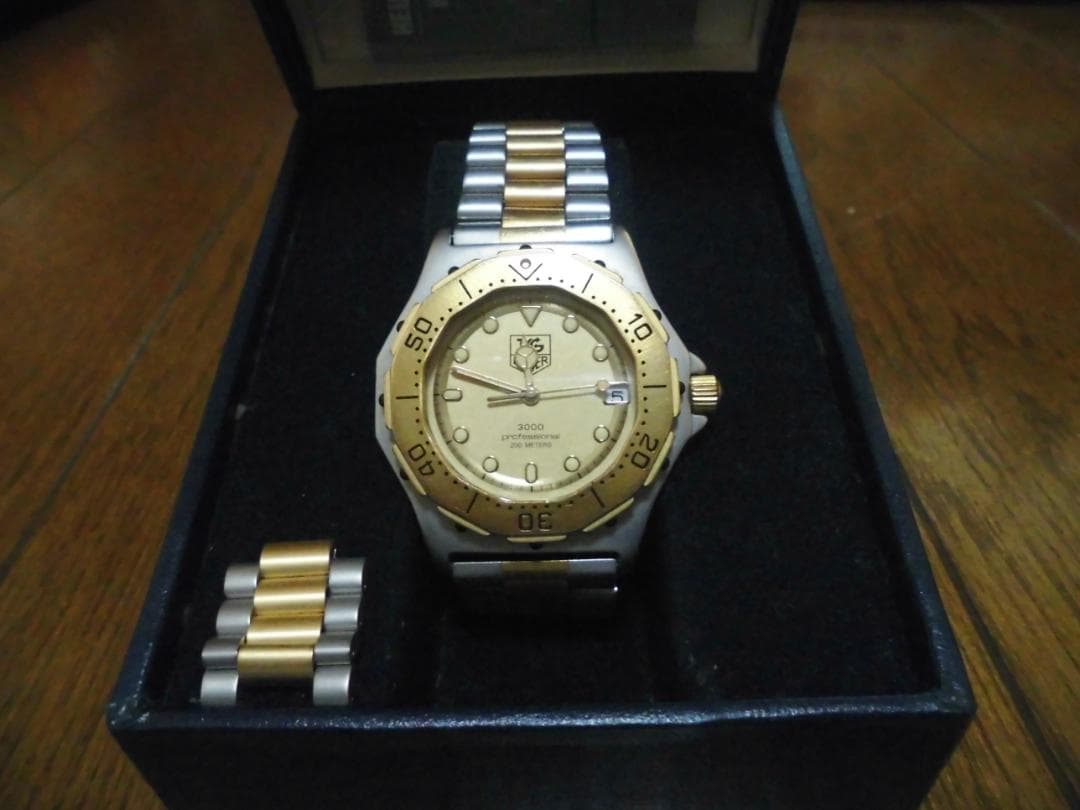 【超レア美品】TAG　HEUER　タグホイヤー　高級感コンビ