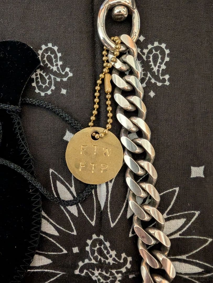 森愁斗着用US(アス)オリジナルウォレットチェーン新品未使用品ロング