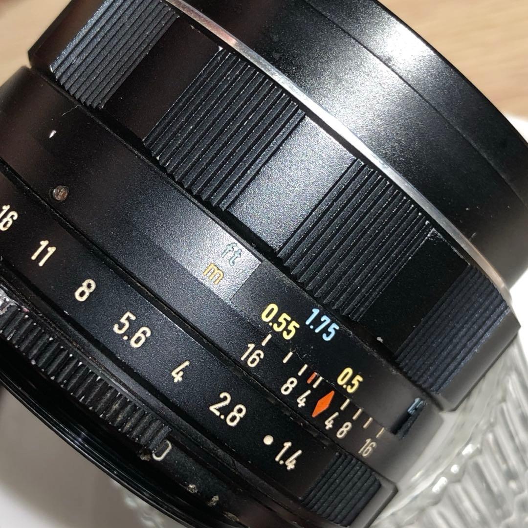 純正付属品付　SUPER TAKUMAR 50mm f1.4 m42マウント
