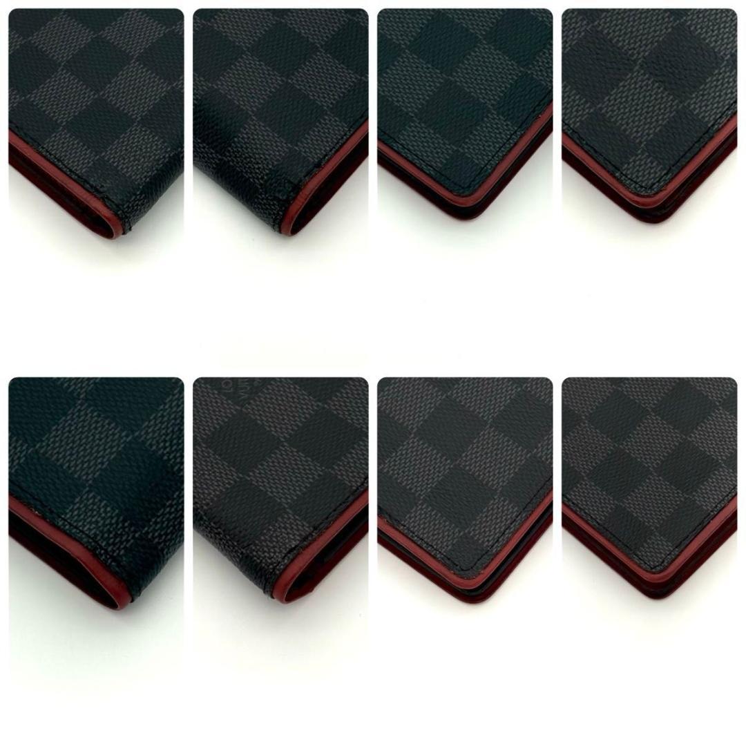 ルイヴィトン 長財布 ダミエ グラフィット ポルトフォイユ ブラザ 2277