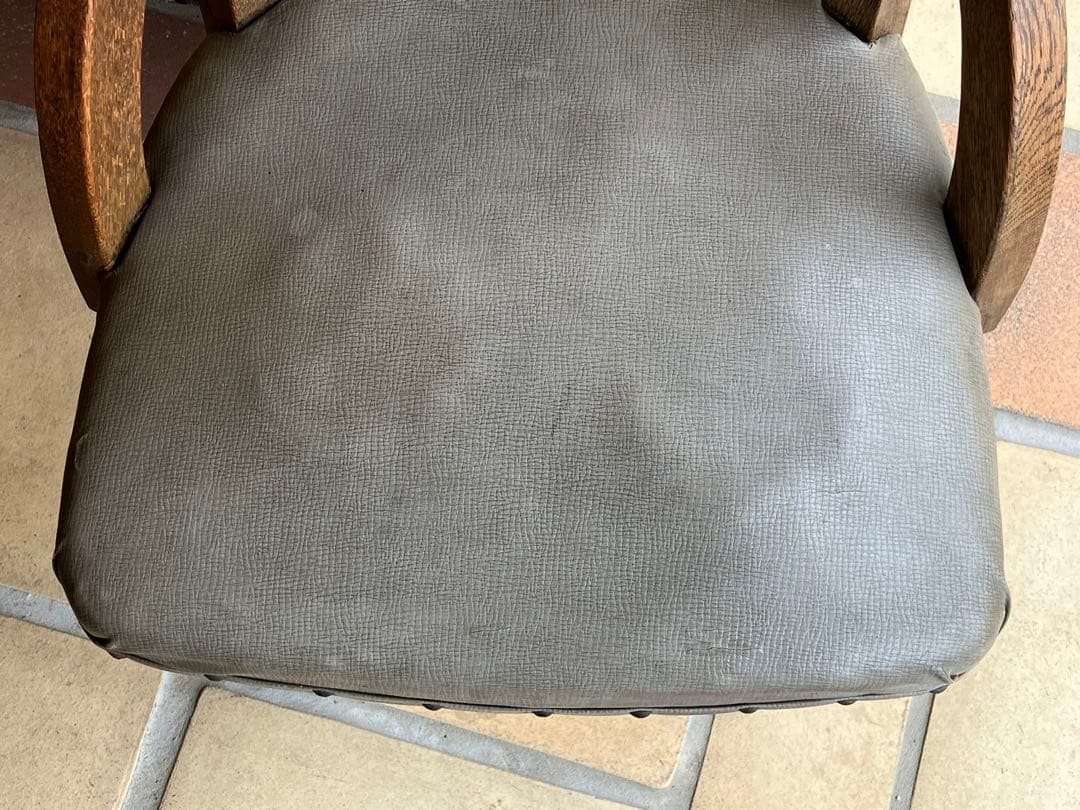 ドクターチェア 古い椅子 ヴィンテージ 時代物 当時もの 昭和レトロ 古家具