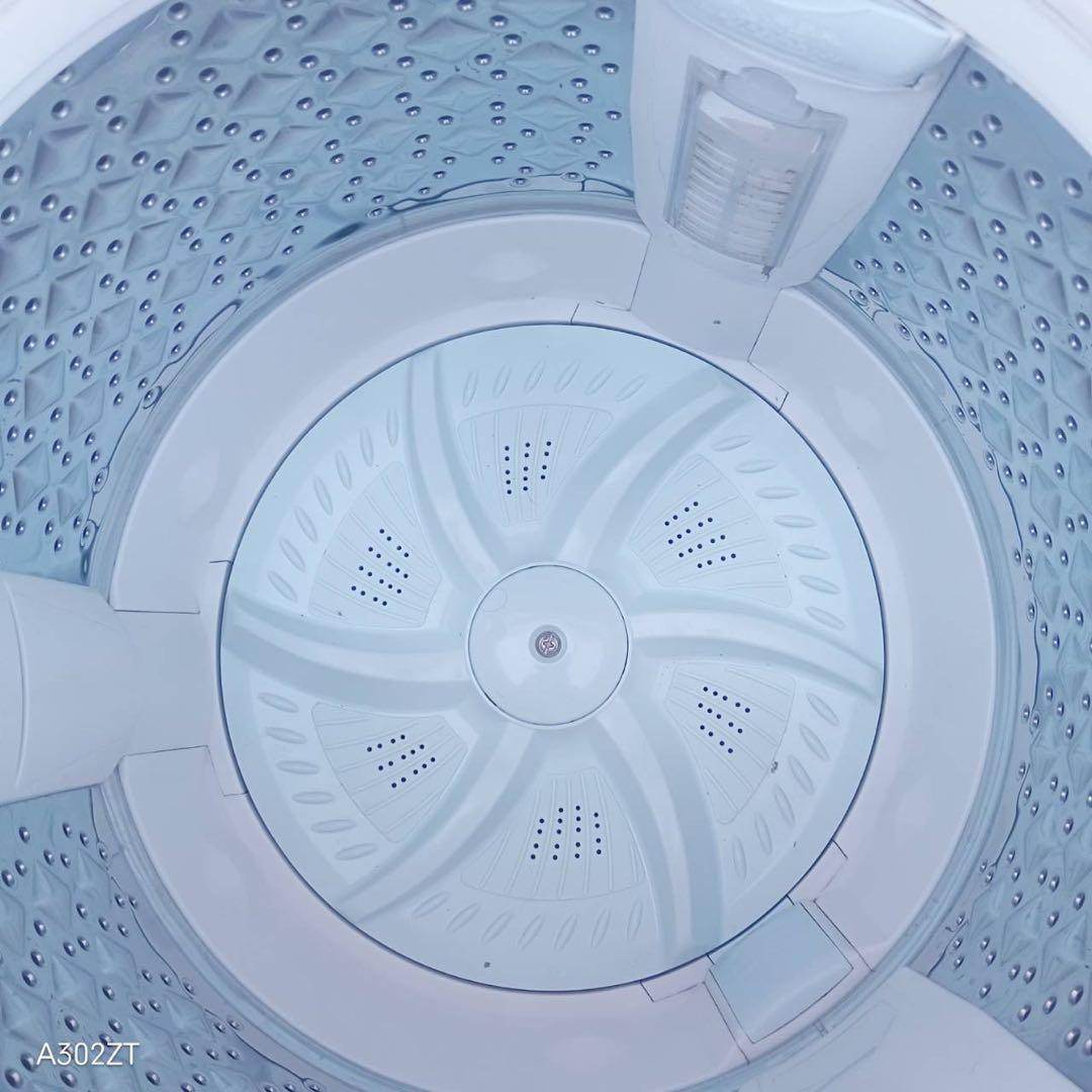 Z164★2022年製★東芝　洗濯機　8KG インバーター　ホワイト　一人暮らし