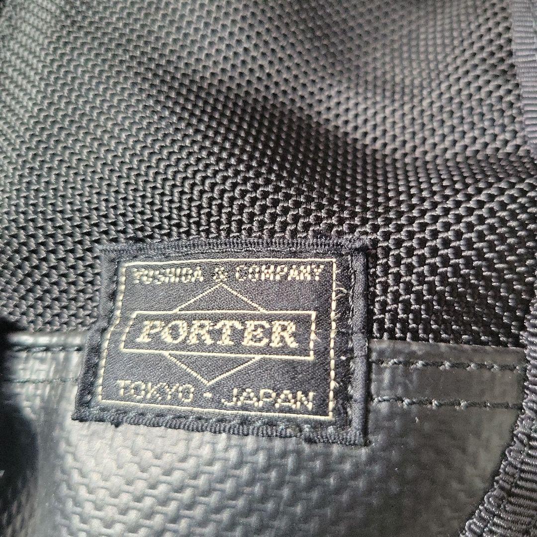 PORTER HEAT ブラック ショルダーバッグ
