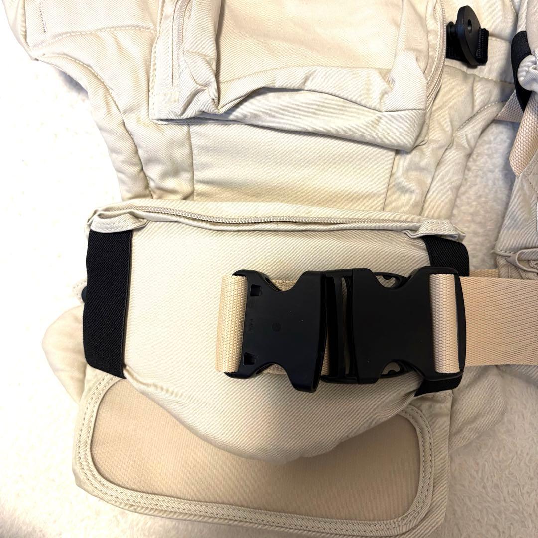 未使用級　napnap ふたご抱っこひも　ナップナップ　ベージュ　保存袋　箱