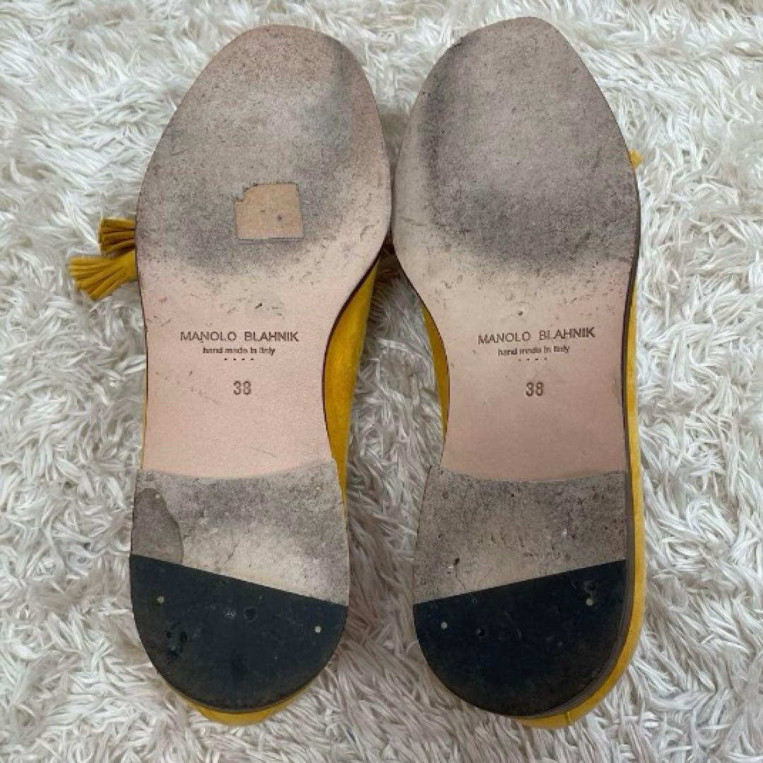 マノロブラニク ローファー パンプス　スエード　38