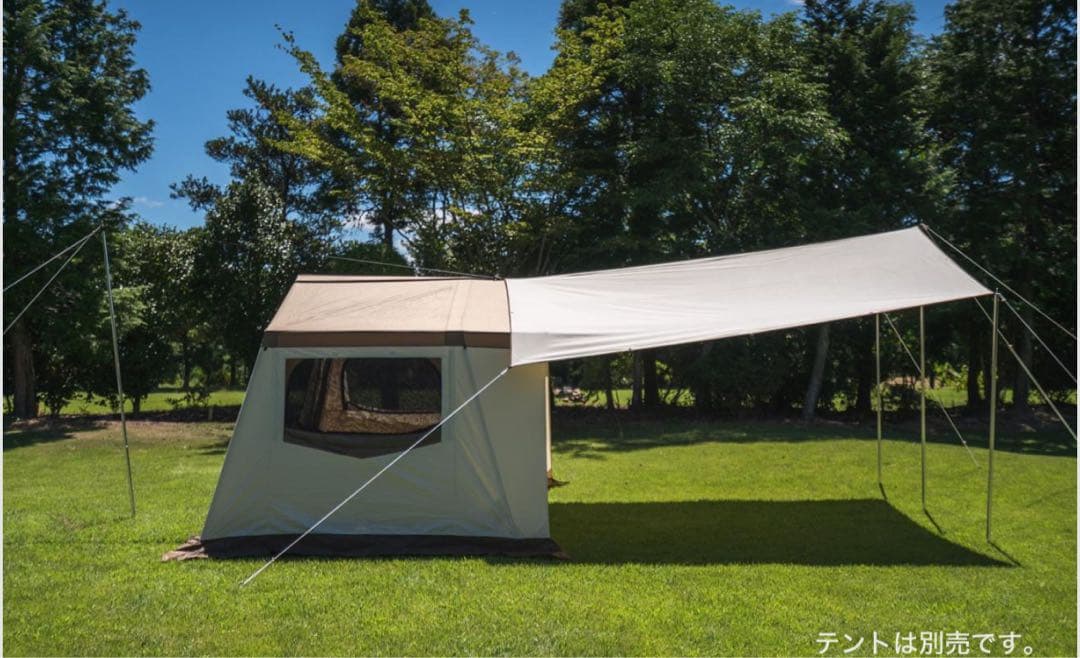 《美品》小川キャンパル　System Tarp Recta T/C タープ