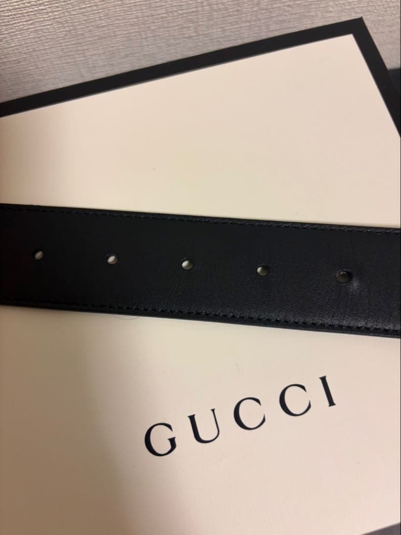 Lxffox さん(専用)GUCCI GGロゴバックル リバーシブルベルト