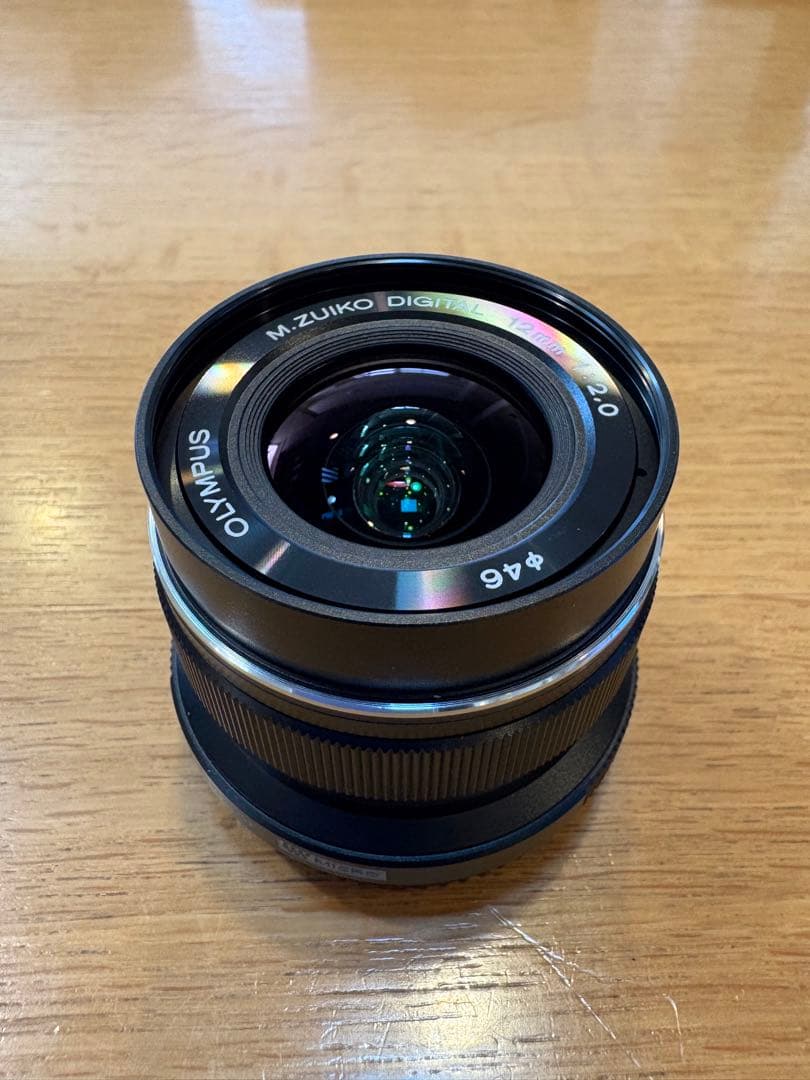 オリンパス M.ZUIKO DIGITAL ED 12mm F2.0 ブラック