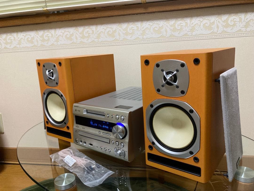 ONKYO FR-N7NX CD/MDコンポ・N7TXスピーカー