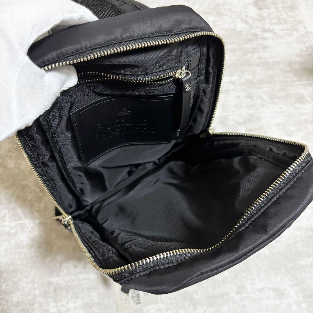 H284 未使用級✨ヴィヴィアンウエストウッド　ボディバッグ　ナイロン　オーブ