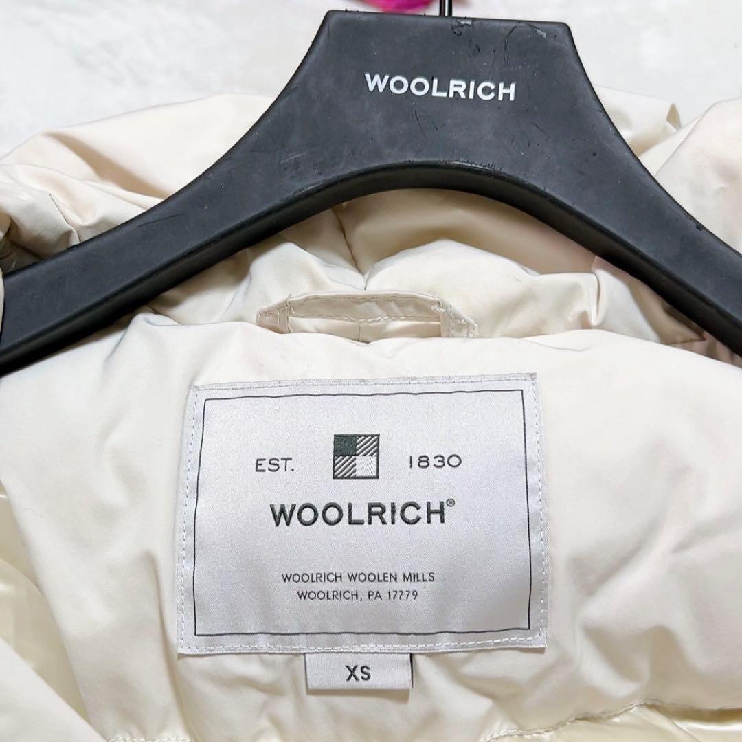 未使用級美品✨　ウールリッチ　ダウンジャケット　リュクス　ボンバー　ホワイト