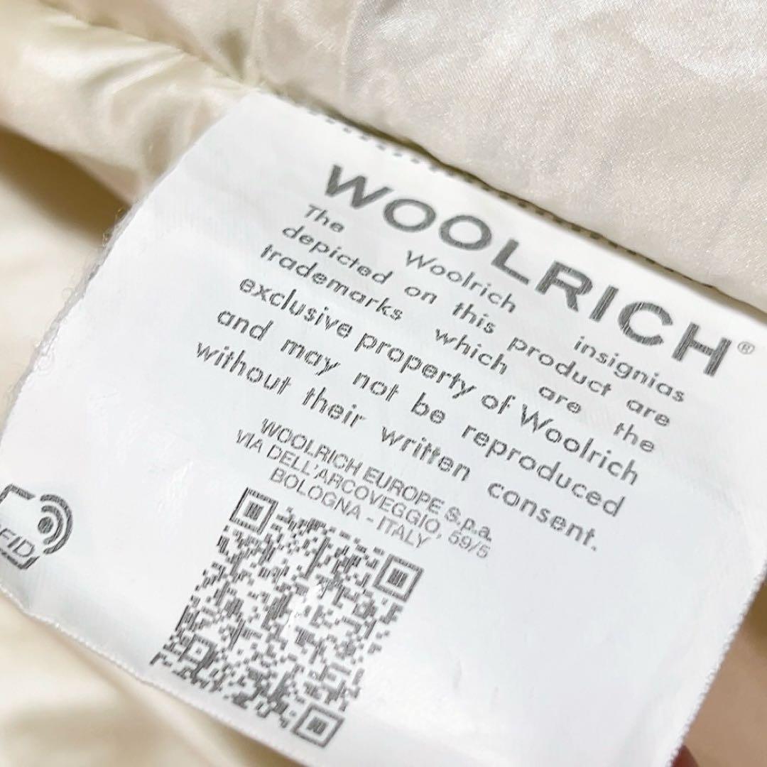 未使用級美品✨　ウールリッチ　ダウンジャケット　リュクス　ボンバー　ホワイト