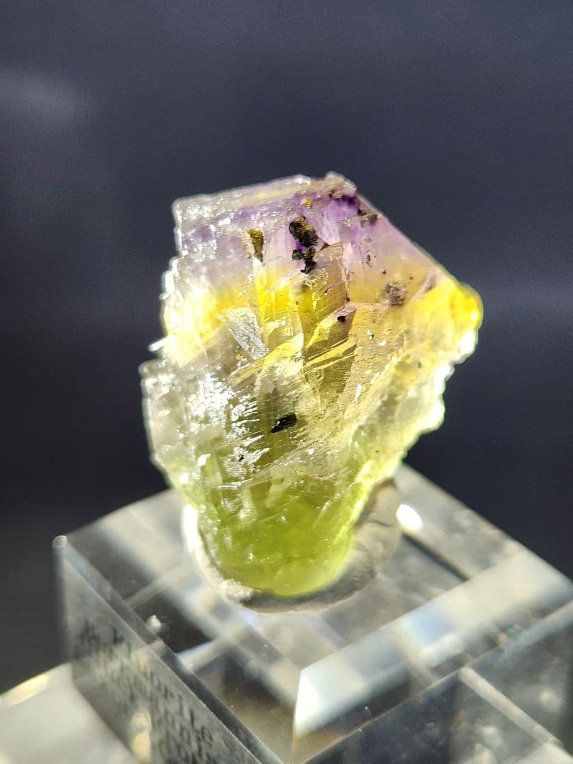 高品質✨レインボーフローライト原石