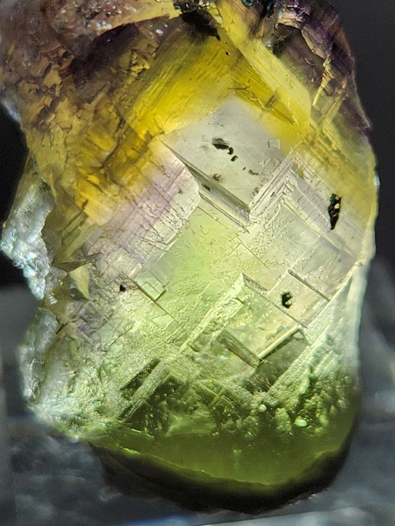 高品質✨レインボーフローライト原石