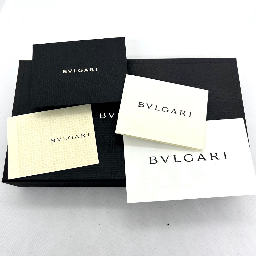 専用✨ブルガリ ロゴクリップ 二つ折り 長財布 サークルロゴ ブラック