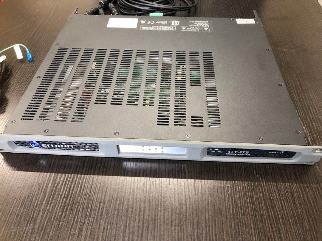 Crown CT 475 パワーアンプ AMCRON
