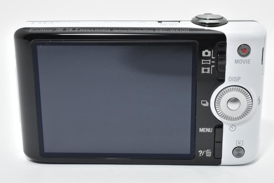 【美品】SONY Cyber-shot DSC-WX100 ホワイト　動作確認済