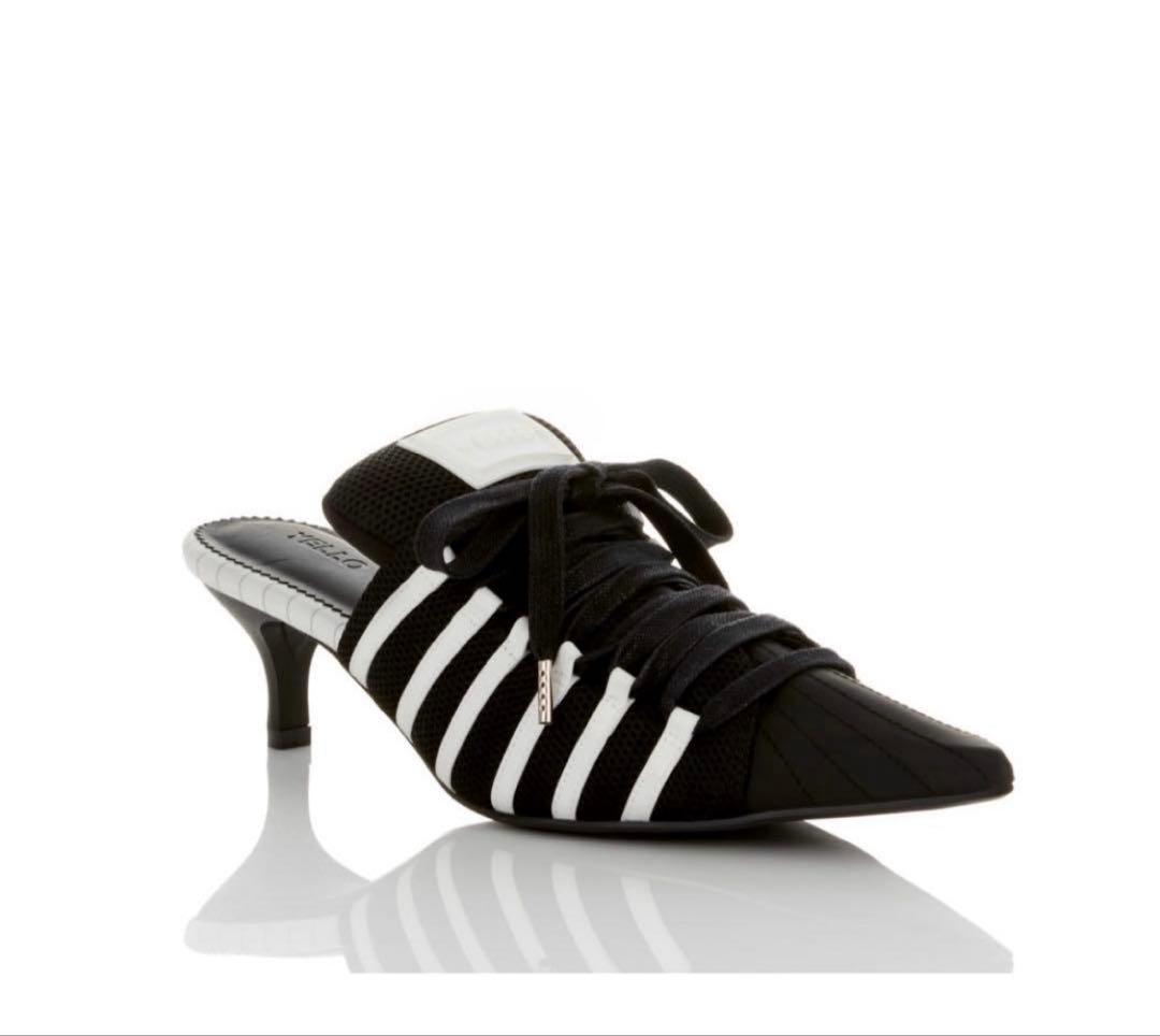 MONO LOW HEEL SNEAKER MULES Lサイズ