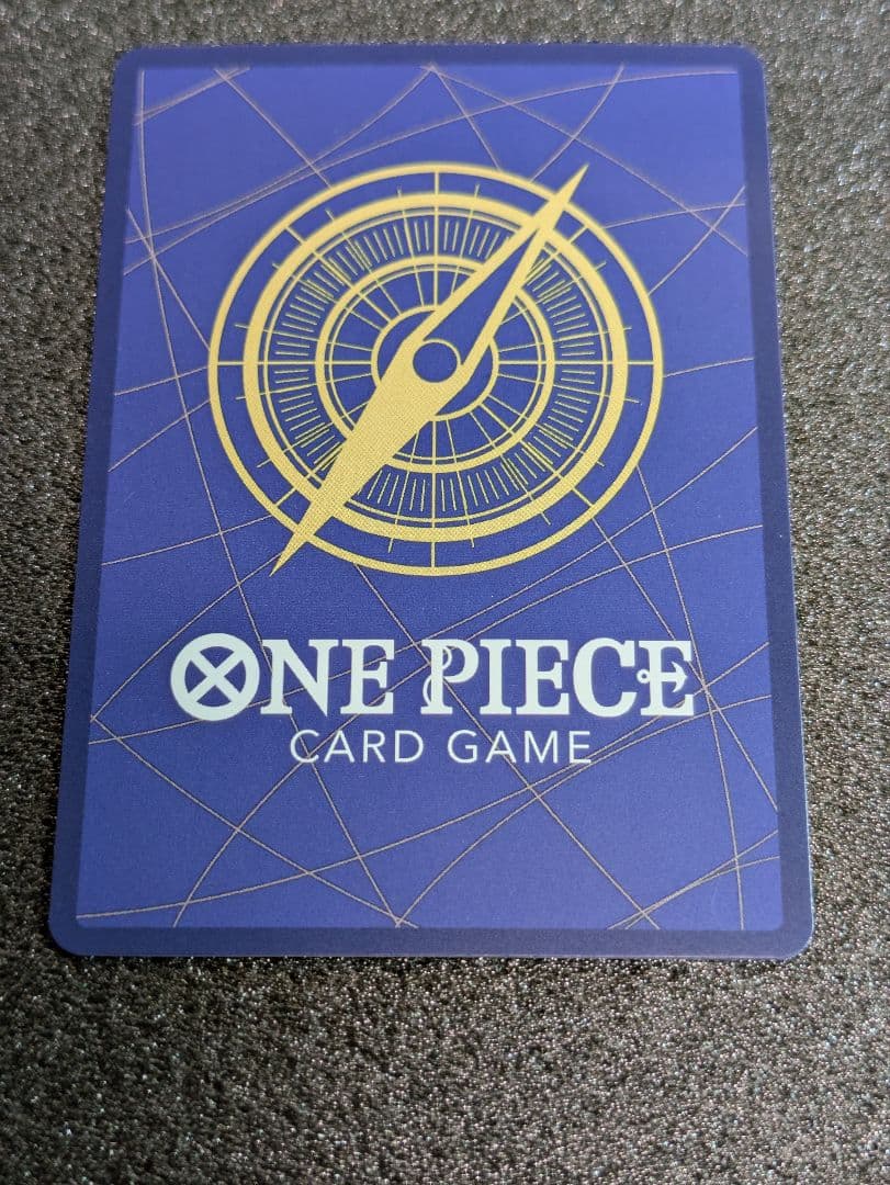 ワンピースカード／スモーカー&たしぎSP１枚 ／初期傷、線傷あり