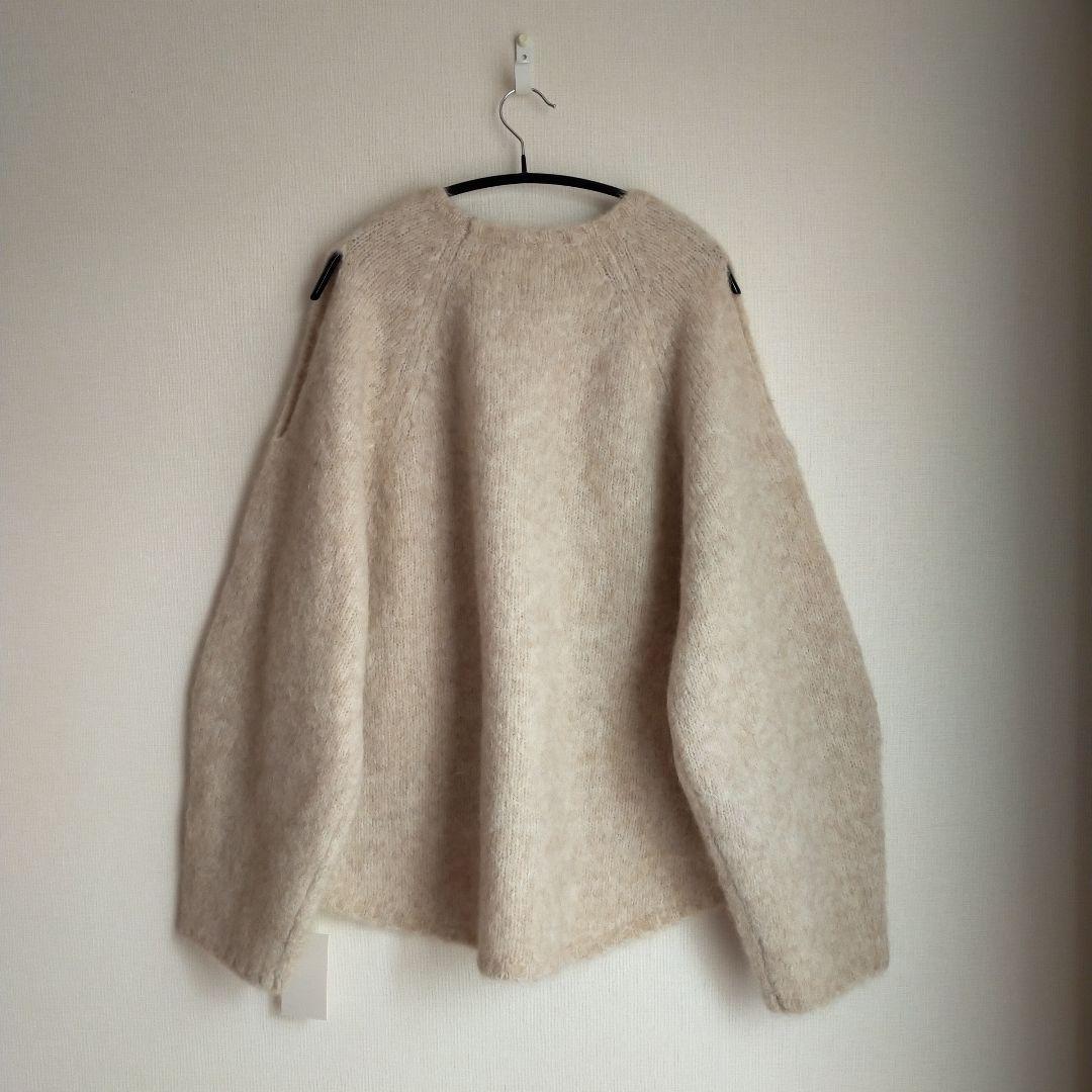 新品未使用 louren アルパカニットプルオーバー lo253-90