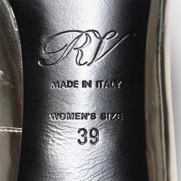 医*ダ様 Roger Vivier Trompette パンプス シルバー レザ