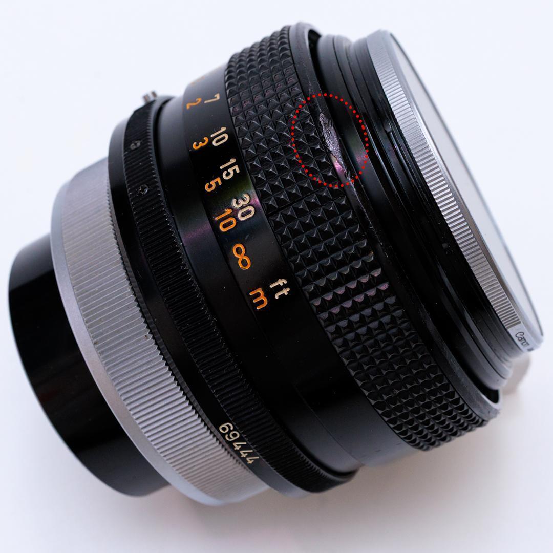 CANON キヤノン 単焦点レンズ FD55mm F1.2 S.S.C（423）