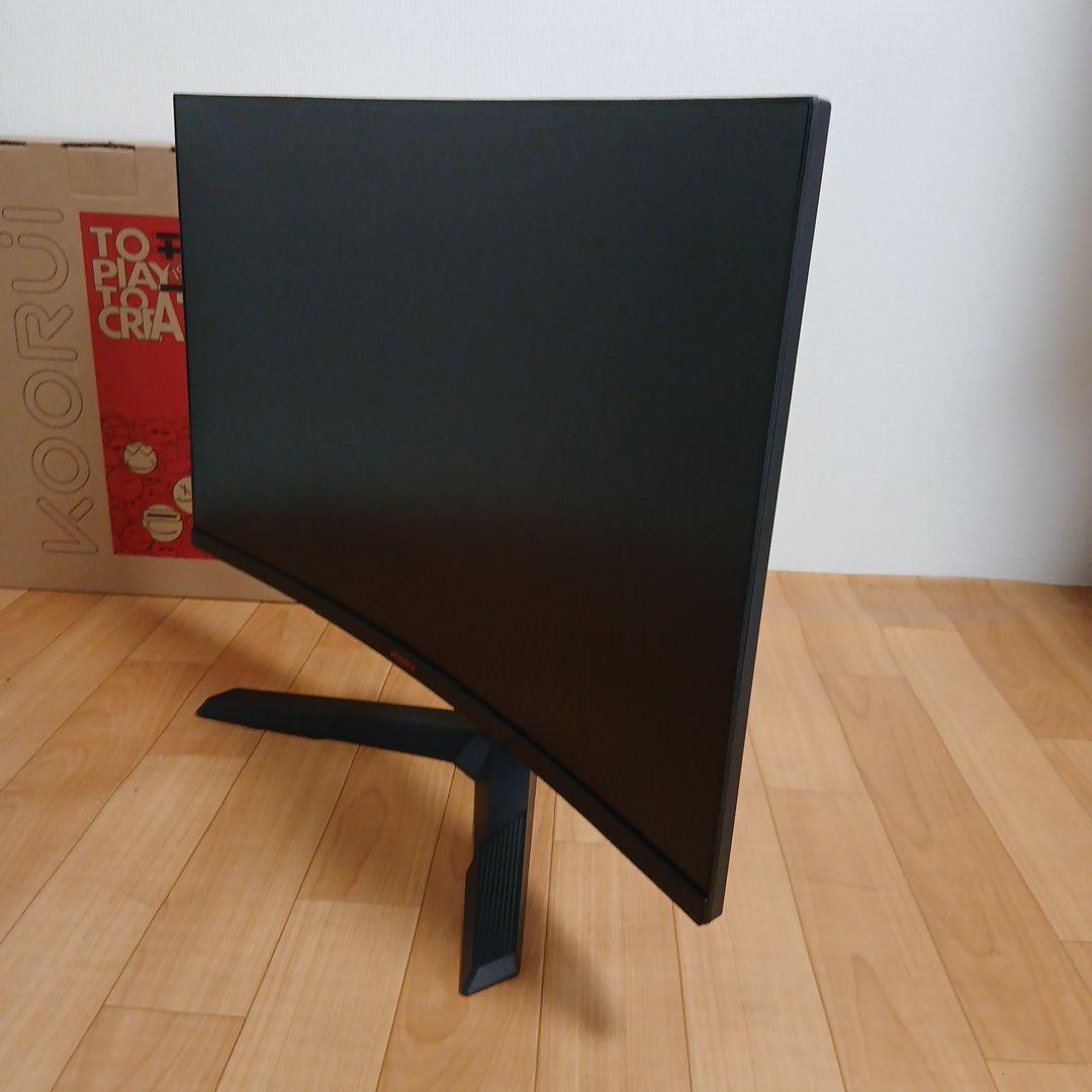KOORUI 27E6QC 27インチ湾曲モニター 美品