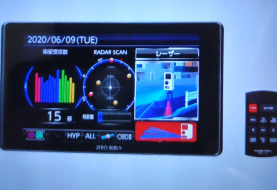 未開封新品★リコール対策済み★ZERO 808LV レーダー探知機本体