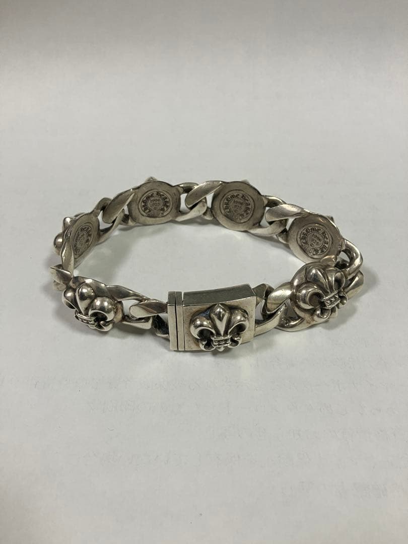 CHROME HEARTS シルバー6LinkBSフレアリンクブレスレット