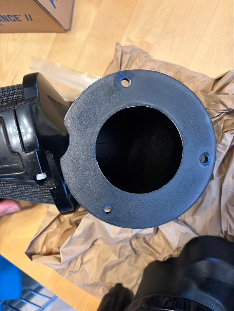 ハーレーダビットソン fxlrs fxlrst 純正エアクリーナー