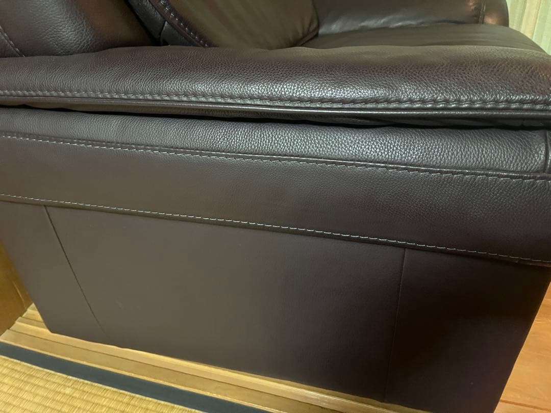 A*）様 himolla / ヒモラ 1人掛けソファ　総革 ブラウンIDC大塚家