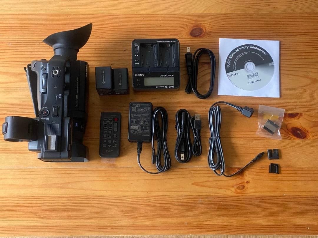 【極上品】通電6×10H_SONY HXR-NX80