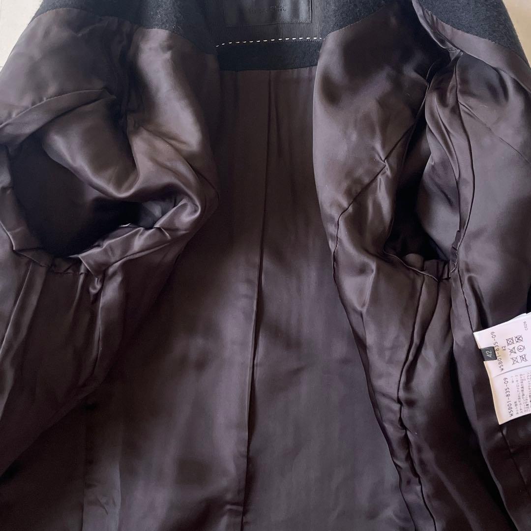 トゥービーシック ダウンコート タフタコンビウールコート 42 定価8.6万