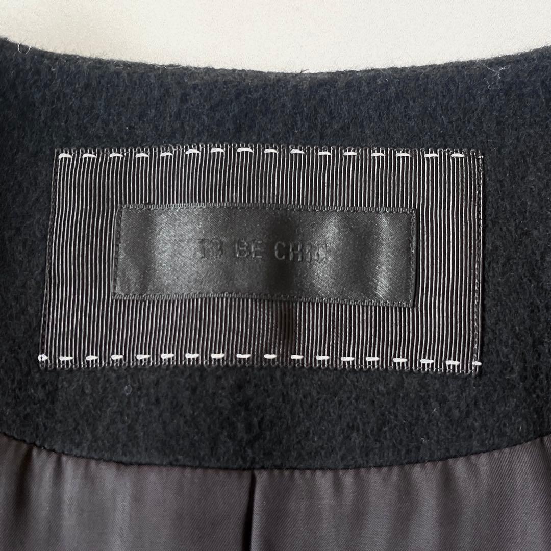 トゥービーシック ダウンコート タフタコンビウールコート 42 定価8.6万