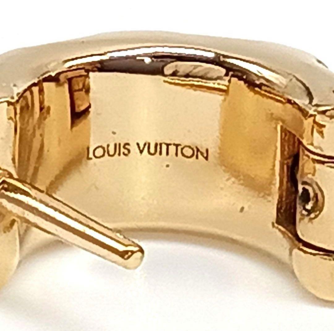 ルイヴィトン M00812 ブックル ドレイユ ピロー ナノグラム 片耳ピアス