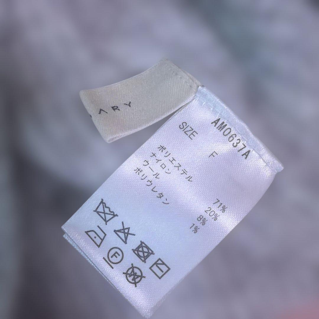 トップス andmary Natalie ribbon set gray