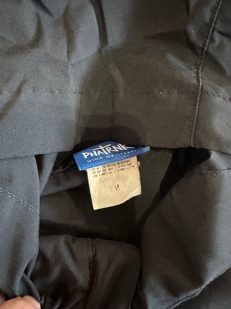 PHATRNK フルジップ ナイロンジャケット M ブラック