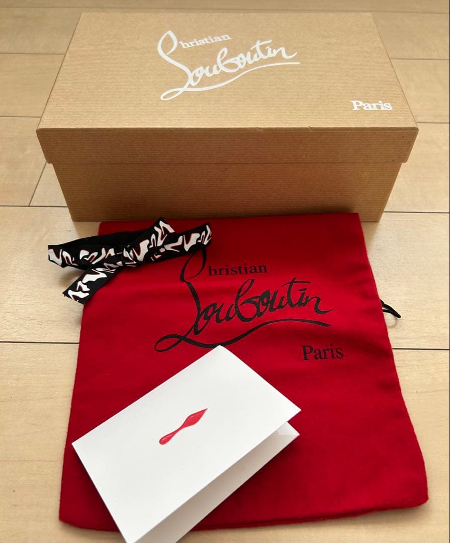 超美品 ルブタン Decollete 554 Rouge de Mars正規品