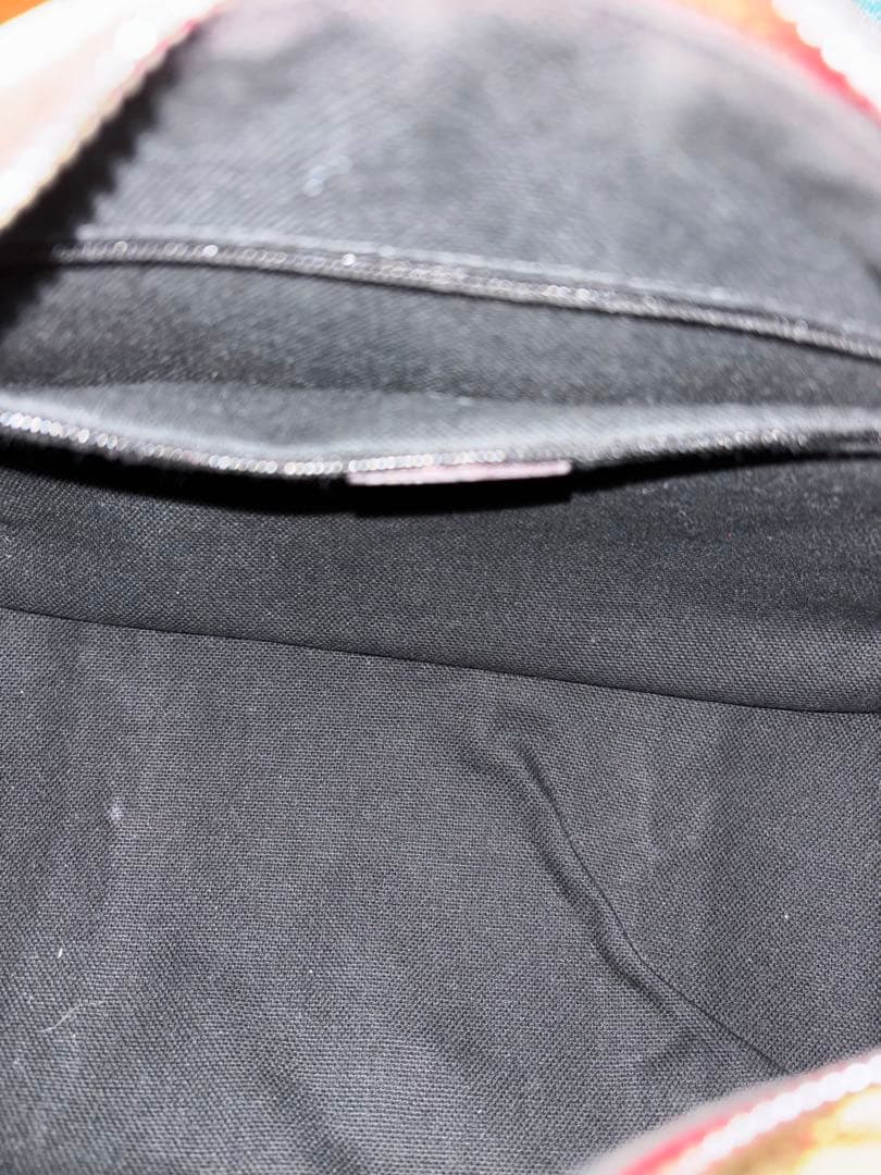 バーバリーチェック柄 ボストンバッグ ベージュ・レッド