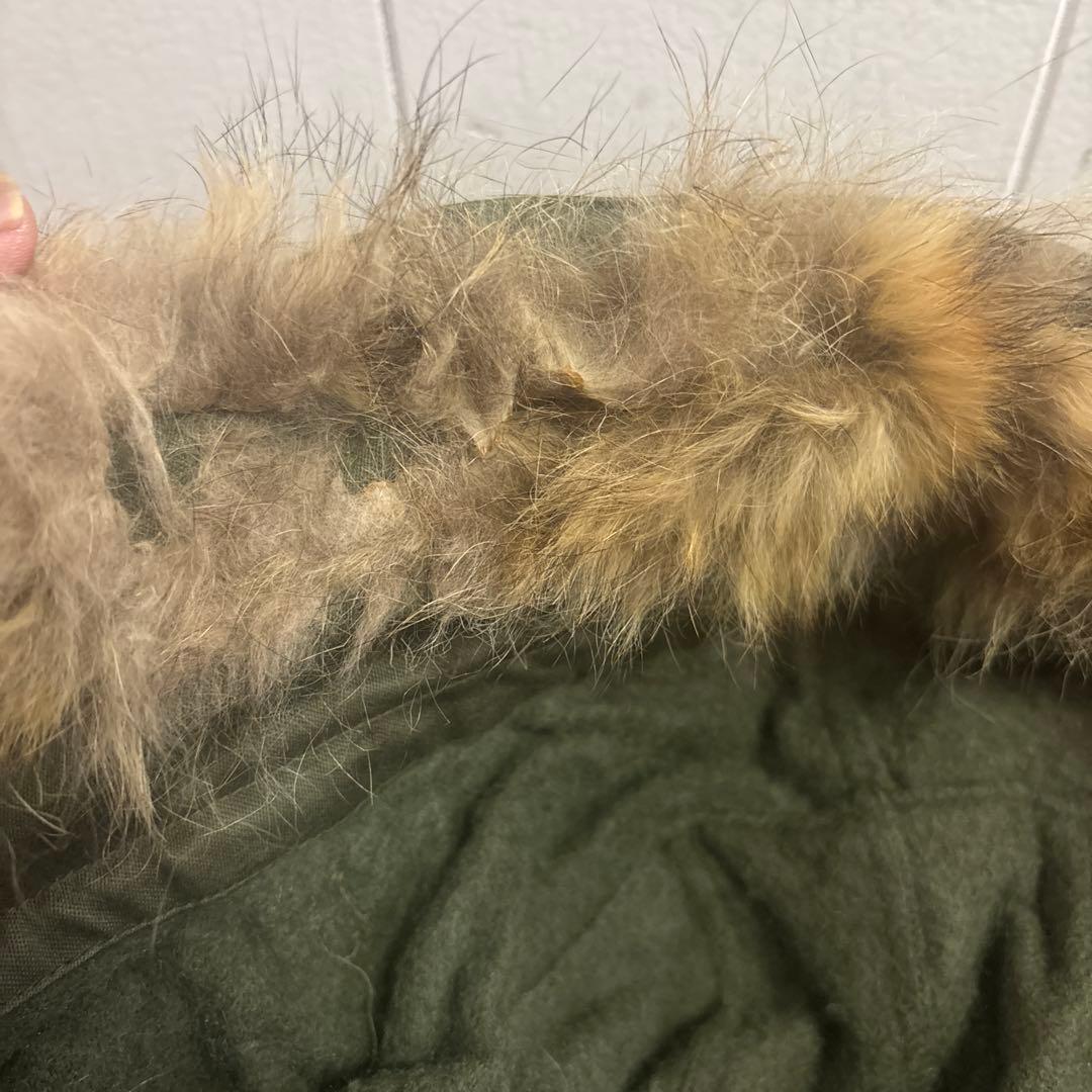 50s 初期型　米軍　実物　M51フード　M1951 PARKA コヨーテファ⑪