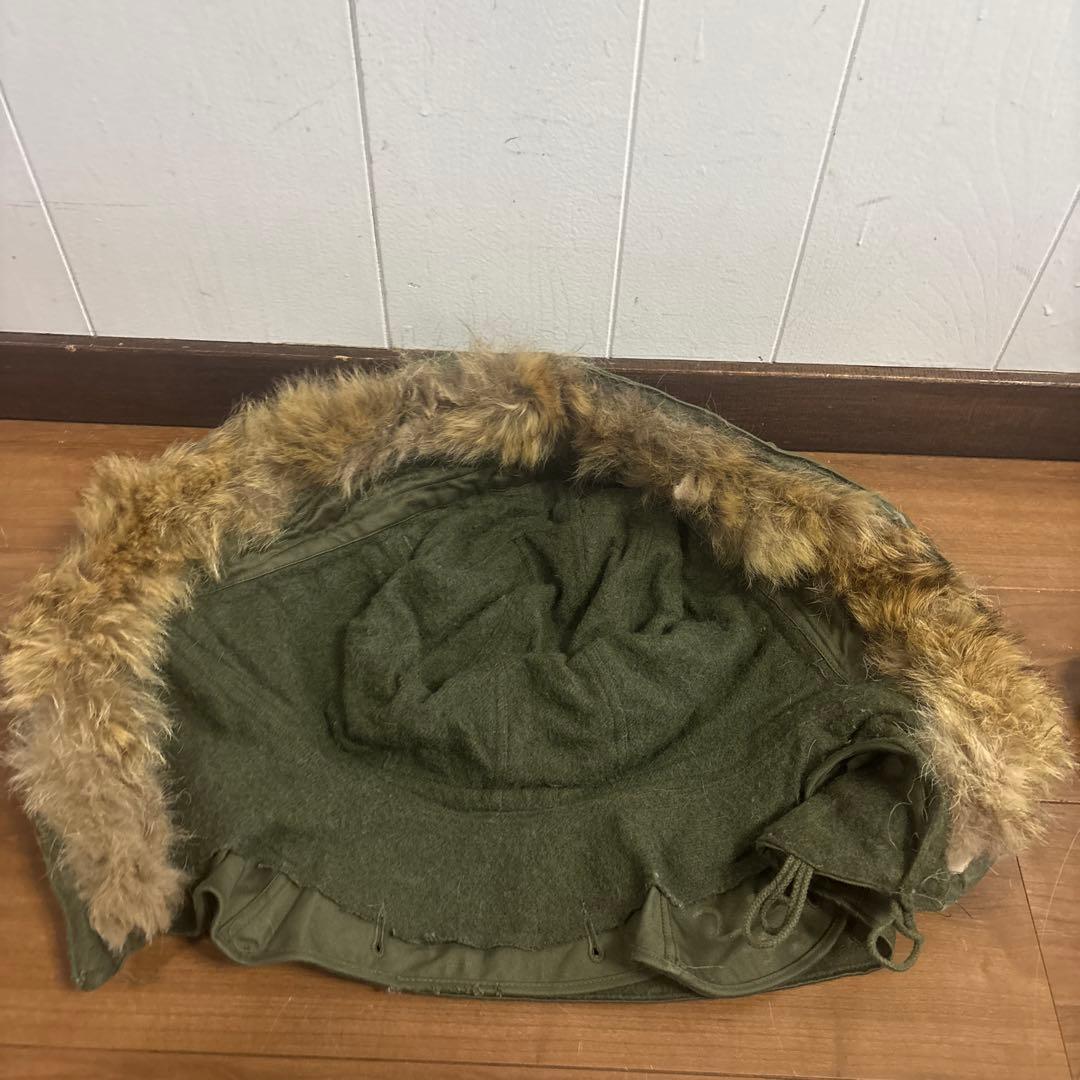50s 初期型　米軍　実物　M51フード　M1951 PARKA コヨーテファ⑪