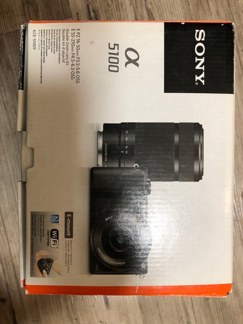 tsuki ミラーレス一眼　レンズ2本　レンズ保護２つ　茶色ケース