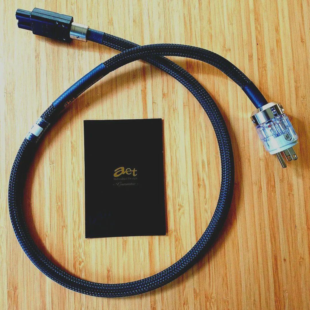 高性能オーディオ用電源ケーブル AET TSD - HR AC/1.2m 美品