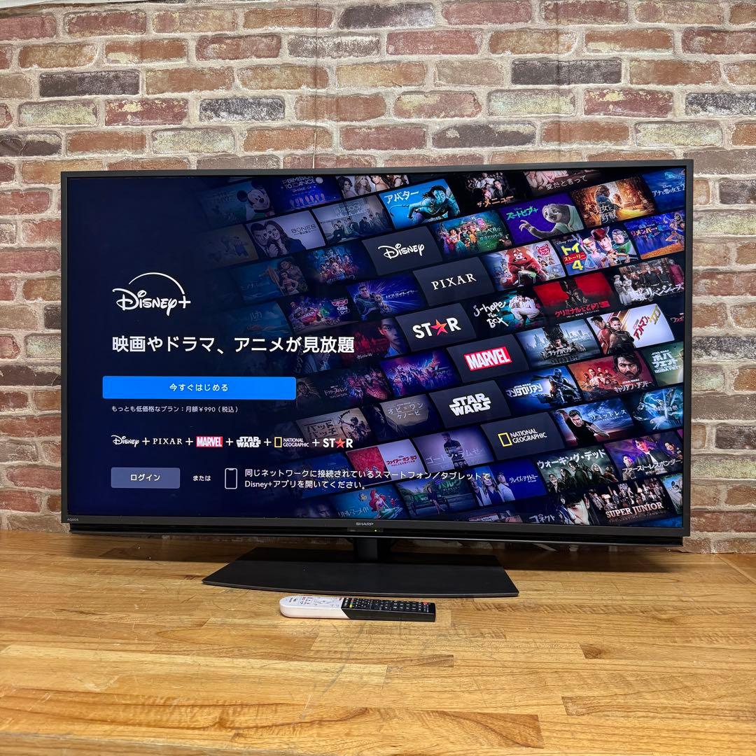 シャープ 43V型 4K 液晶テレビ AQUOS 4T-C43CN1 20年製