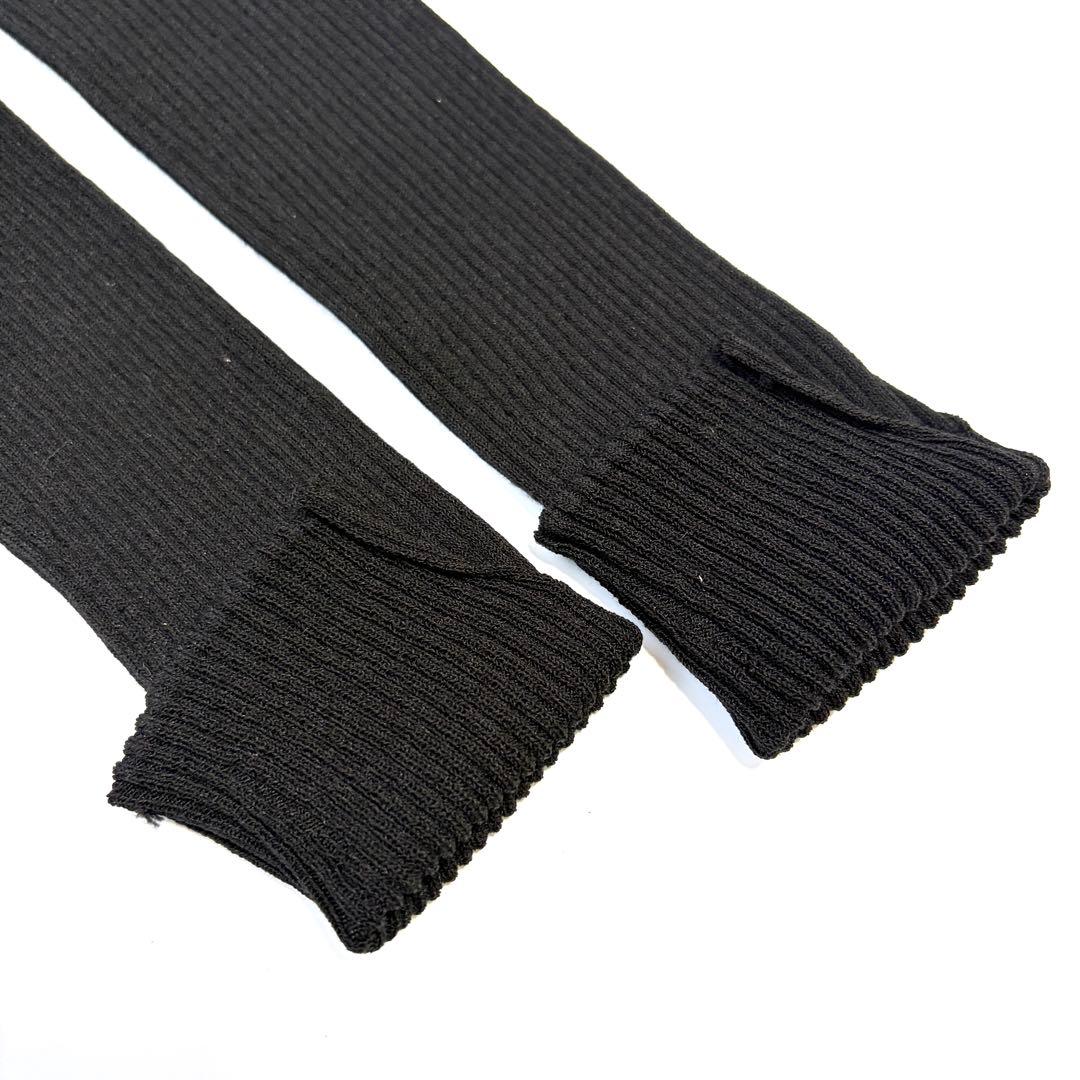 【極美品】IENA イエナ　襟ホールガーメント リブプルオーバー　ブラック